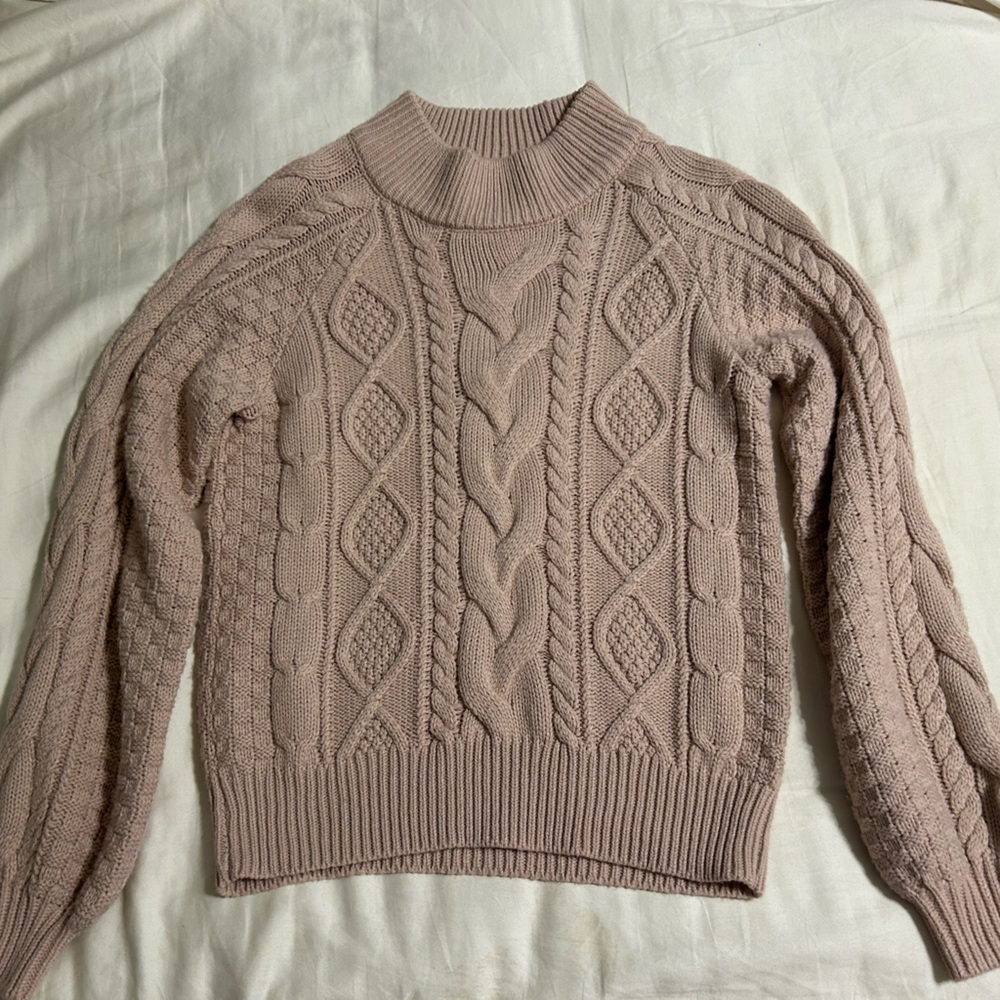Pink sweater